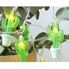 Luces Guirnalda Led Decoracion Cactus 3.5metros 10 Leds 1
