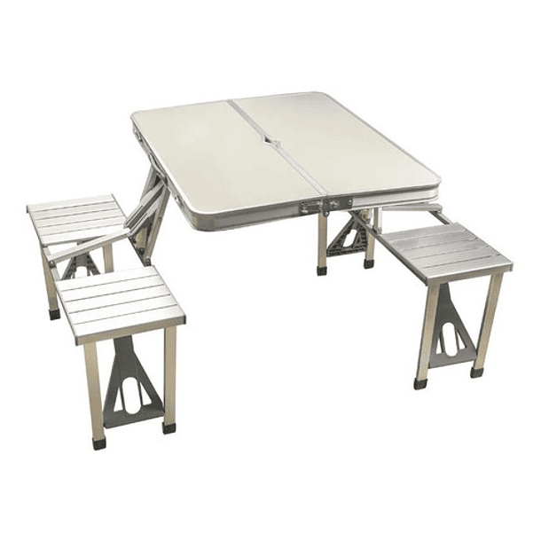 Mesa Plegable Camping Con Sillas 1