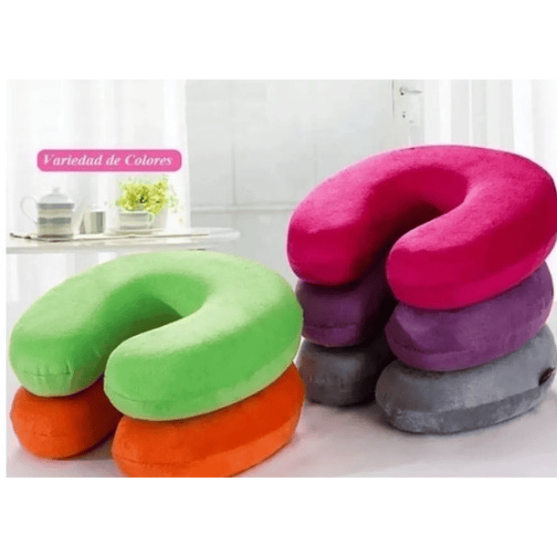 Cojin Para Viaje Cervical Almohada Cuello 10