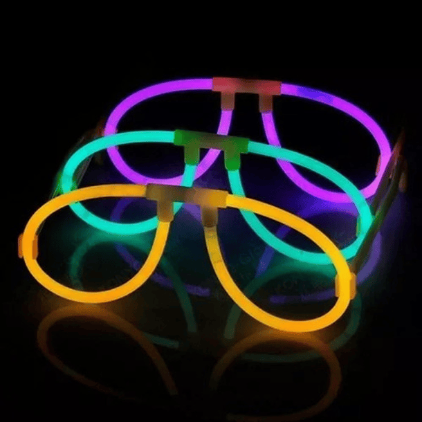 Lentes Flúor Cotillón Anteojos Fiestas Año Nuevo Decoración 1