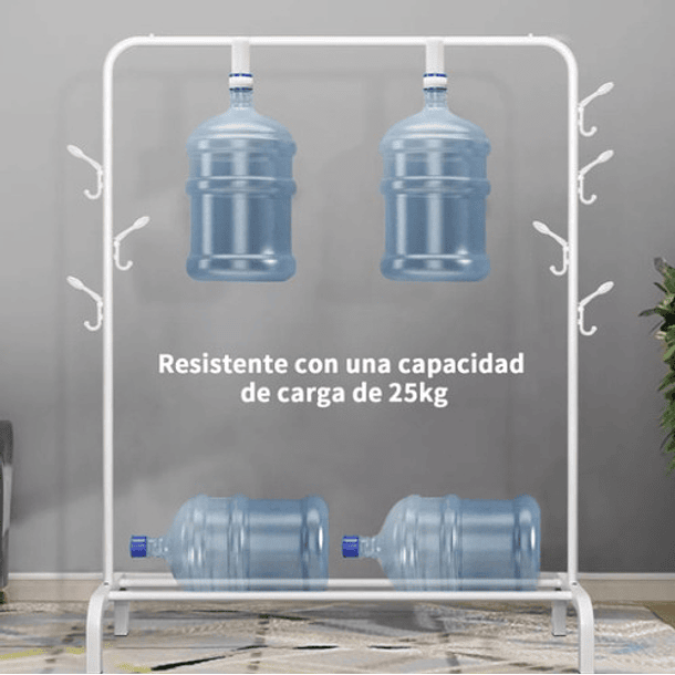 Perchero Exhibidor De Ropa Metálico Resistente 9