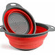 Colador De Silicona Plegable Redondo 24cm Diámetro Cocina