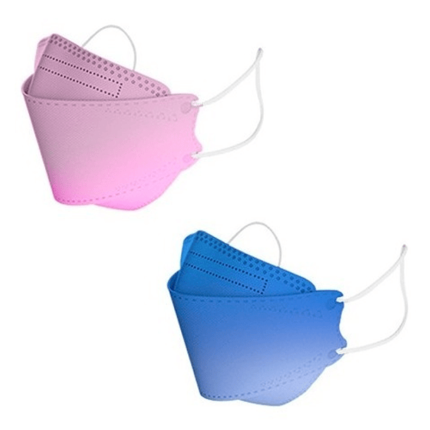 Pack 100 Mascarillas Kn95 / Kf94 Certificadas Colores 34