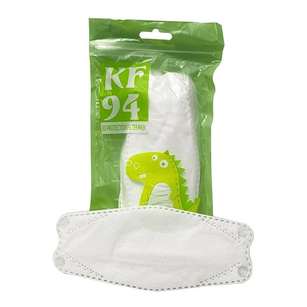 Pack 20 Mascarilla Kn95 Y Kf94 Para Niños Colores Y Diseños 14