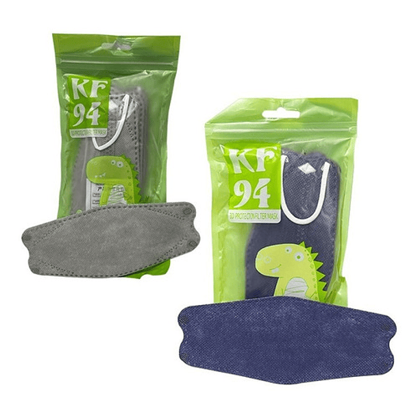 Pack 20 Mascarilla Kn95 Y Kf94 Para Niños Colores Y Diseños 18