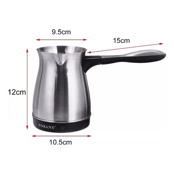 Cafeteras Electricas Cafetera Turca De Acero Inoxidable  2