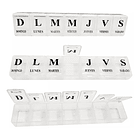 Pastillero Semanal Organizador De Pastillas 7 Dias 1