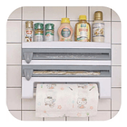Dispensador Cocina Soporte 4 En1 Rollo Papel Nova Film Alusa 7
