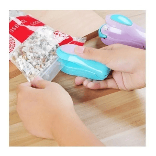 Selladora Bolsas Plásticas, Manual, Portátil A Pilas 3