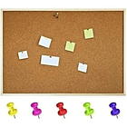 Pizarra De Corcho 40 X 60 Borde De Madera Colgar En Pared 1