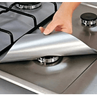 12 Laminas De Protector De Cocina De Aluminio 27x27 Cm 1