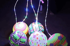 Pelota Balón Globo Con Luz Pelota Luminosa Juguete Divertido