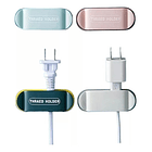 Organizador Clip Cable Soporte Pared Adhesivo Diseño Hogar 1
