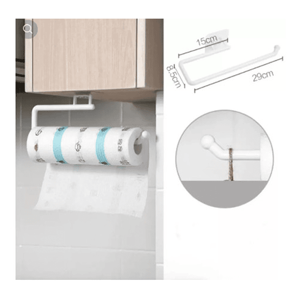 Porta Toalla Nova Metalico Cocina De Muro 4