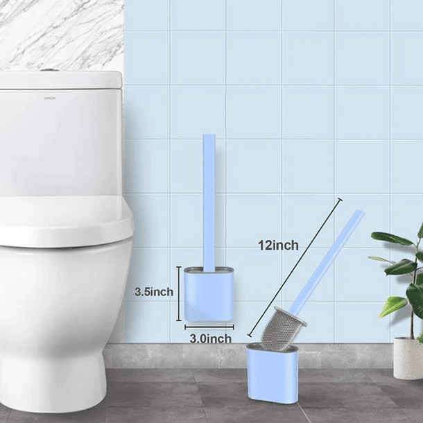 Cepillo Escobilla Inodoro Baño Base Multiuso Wc Cocina Color 13
