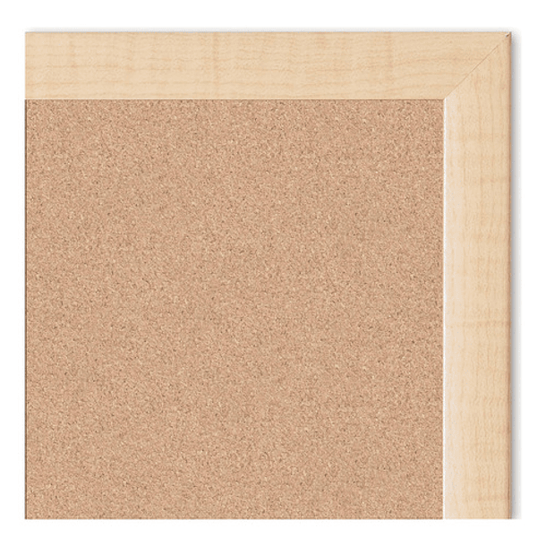 Pizarra Corcho 40 X 60 Borde Madera Resistente + Fijadores 6
