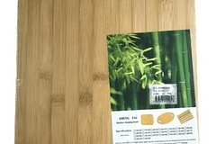 Tabla Bambú Para Cortar Picar Carne Verduras Asado 30x40cm