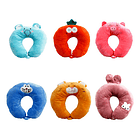 Almohada Cojín Cuello Cervical Viaje Auto Hogar Avión 16