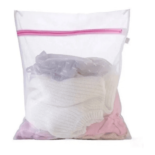 Pack 6 Bolsa Lavar Ropa Delicada Malla Compacta Lavandería 1