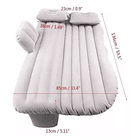 Cama Colchón Inflable Cubre Asientos Camioneta Auto Camping 3