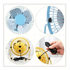 Mini Ventilador De Escritorio Usb 21 Cm 1