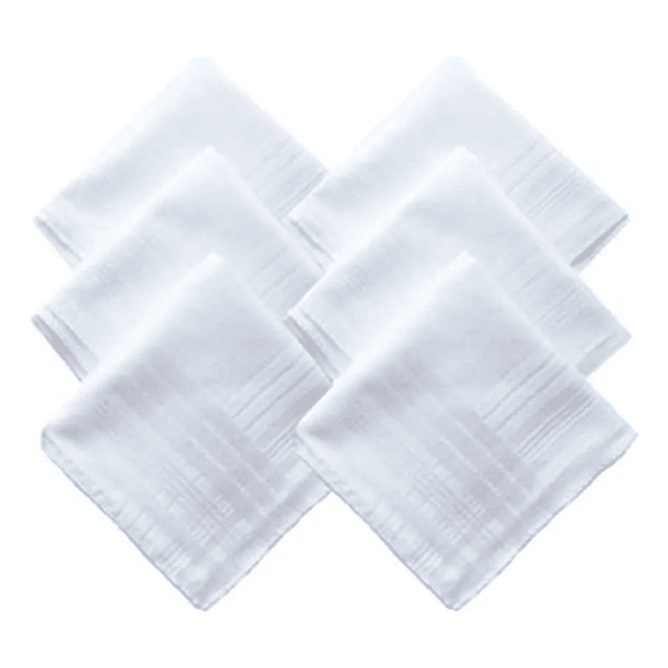 Pañuelo Blanco Para Baile Cueca- 100% Algodón 4