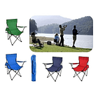 Silla Plegable Playa Camping con Porta Vaso + Bolsa 1