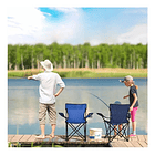 Silla Plegable Playa Camping con Porta Vaso + Bolsa 21