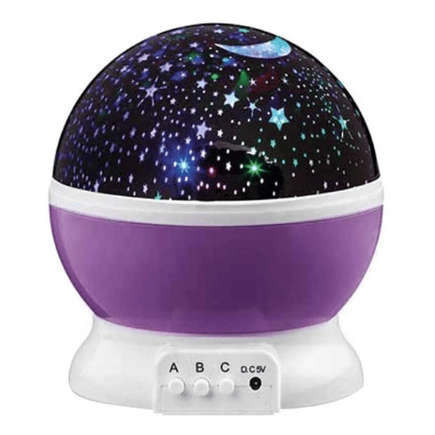 Lámpara Proyecto Luz Led Estrella Espantacuco Niño Niña 9