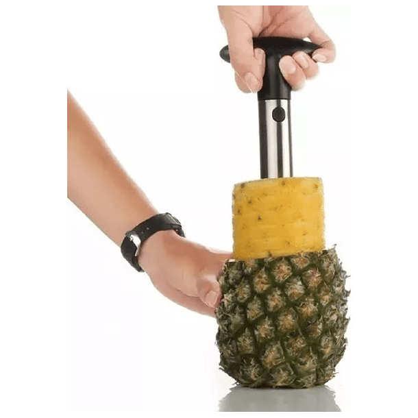Pelador Rebanador Extractor Piña Acero Inoxidable 3
