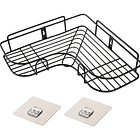 Estante Cesta De Ducha Organizador Pared Baño Anti Oxidable 1