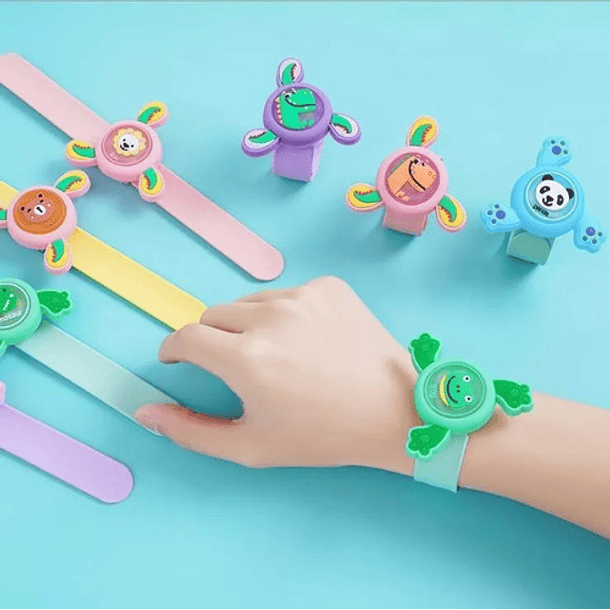 Pulsera Reloj Repelente Mosquitos Niños Verano Anti Mosquito 3