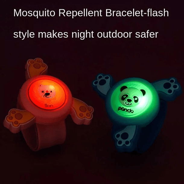 Pulsera Reloj Repelente Mosquitos Niños Verano Anti Mosquito 4