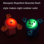 Pack 12 Pulseras Repelente Anti-mosquitos Con Luz Para Niños 5
