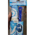 Quita Saca Pelusa Ropa Rodillo Lint Roller Con 2 Repuestos Color Aleatorio 2