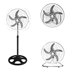 Pack 2 Ventilador Industrial Metalico 18 Alta Potencia 3 En1 3