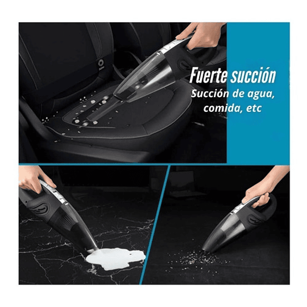 Aspiradora Inalámbrica Alta Potencia Recargable Accesorios 8