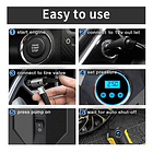 Compresor Inflador De Neumaticos Compresor Aire Portatil 4