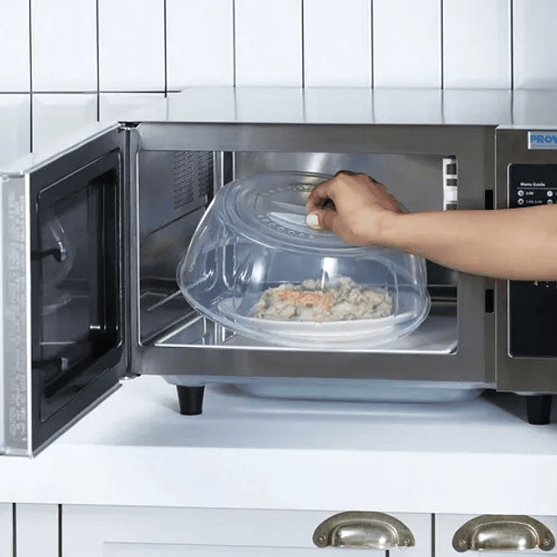 Tapa Horno Microondas Anti Salpicadura Cocina Apila Platos 2