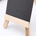 Pizarra De Tiza Con Marco De Madera Para Niños 48x25 Cm 4