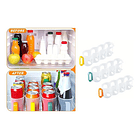 Organizador Latas Botellas Portátil Refrigerador Cocina Colo 3