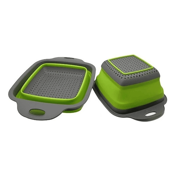 Colador Pegable Multiuso Cesta Coladora Escurridor Vegetales 6