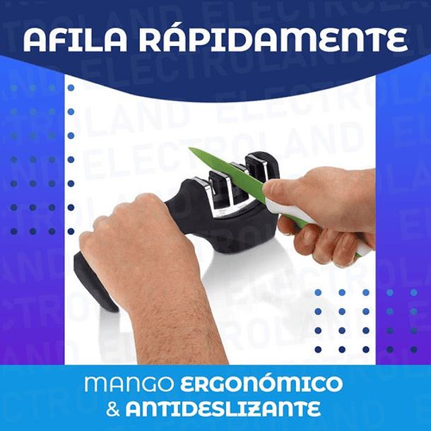 Afilador Manual Cuchillos Profesional 3 Tipos De Afilado 2
