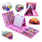 208 Piezas De Arte Para Niños Kit Set De Dibujo Portátil 1