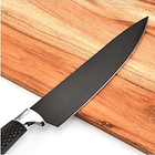 Set Cuchillos De Cocina Acero Inoxidable Antibacterial 7pcs 9