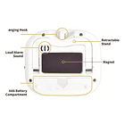Temporizador Cronómetro Digital Para Cocina 9
