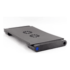 Escritorio Plegable Multifuncional Portátil Con Soporte Para Portátil De 360°, Color Negro 6