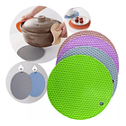 Posa Olla De Silicona Para Salvamanteles Individual 9