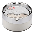 Cenicero Redondo Metalico De Cuatro Puestos Calidad 1