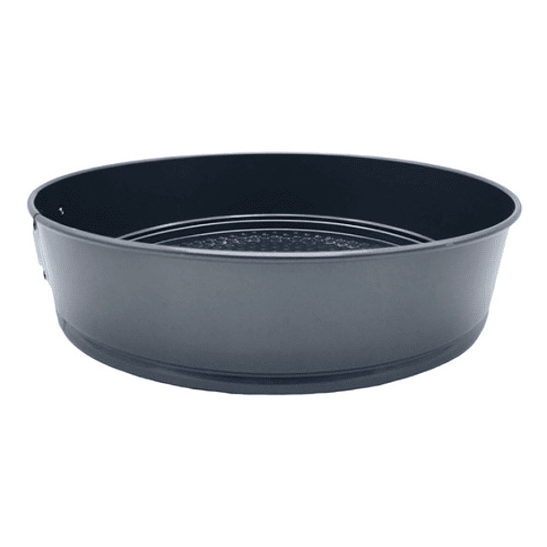 Set 3 Molde Desmontable Antiadherente Para Torta Color Negro 4